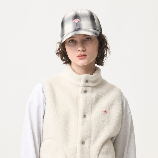 OMBRE CHECK 6PANEL CAP