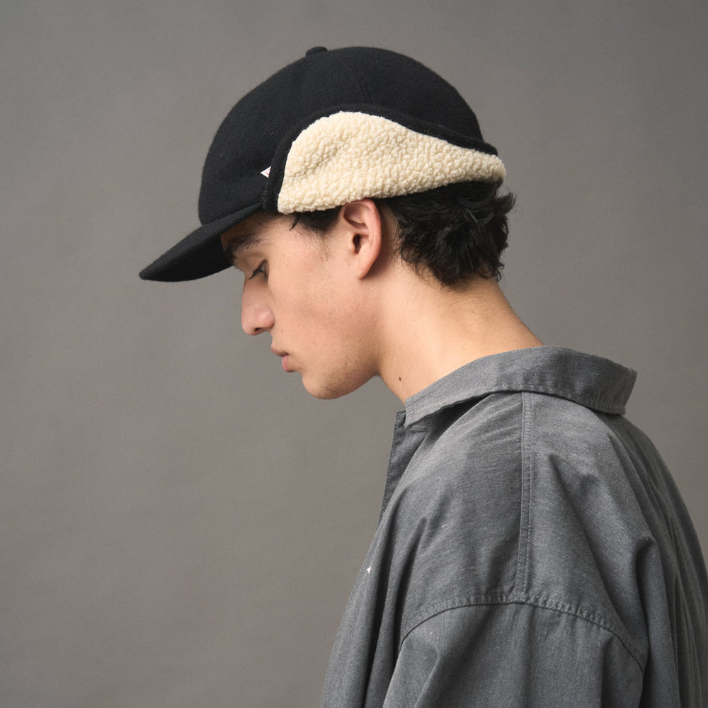 WOOL ETAMINE BOA 6PANEL CAP
