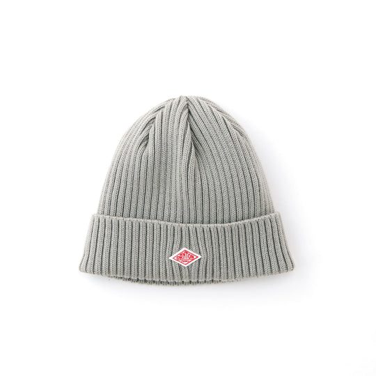 WOOL RIB KNIT BEANIE