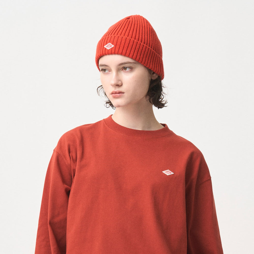 WOOL RIB KNIT BEANIE