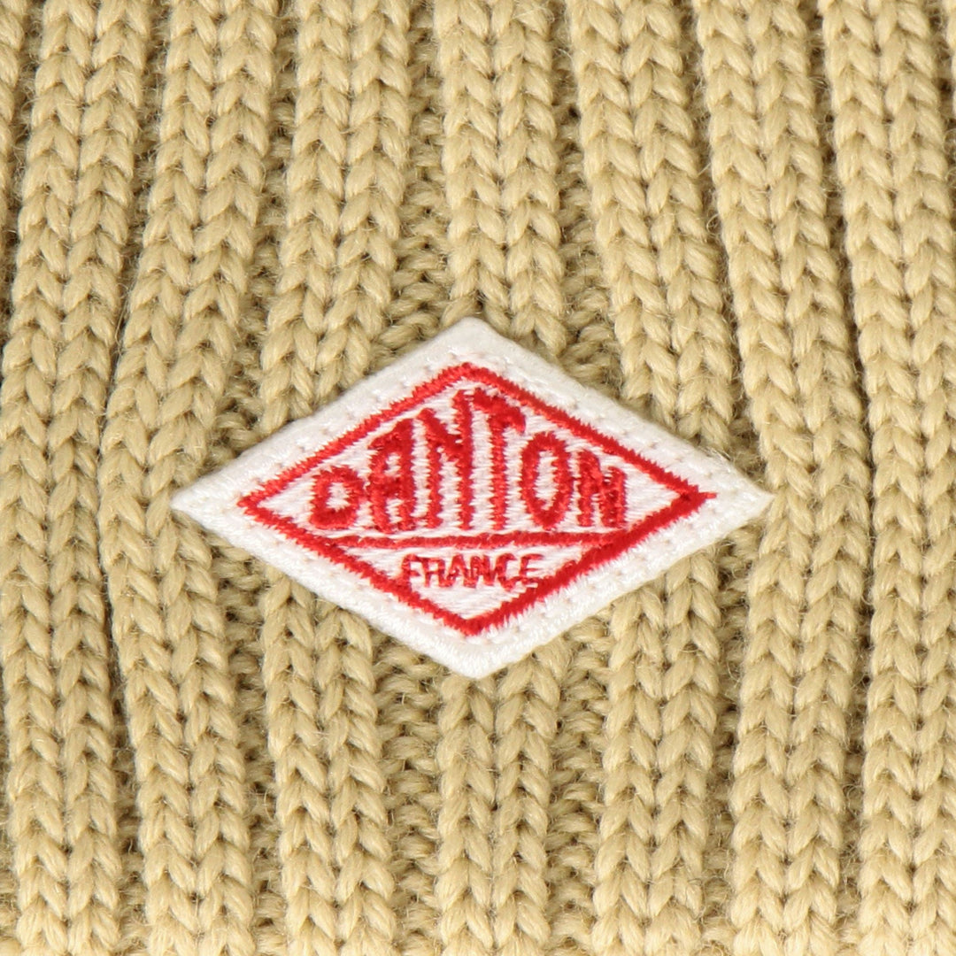 WOOL RIB KNIT BEANIE