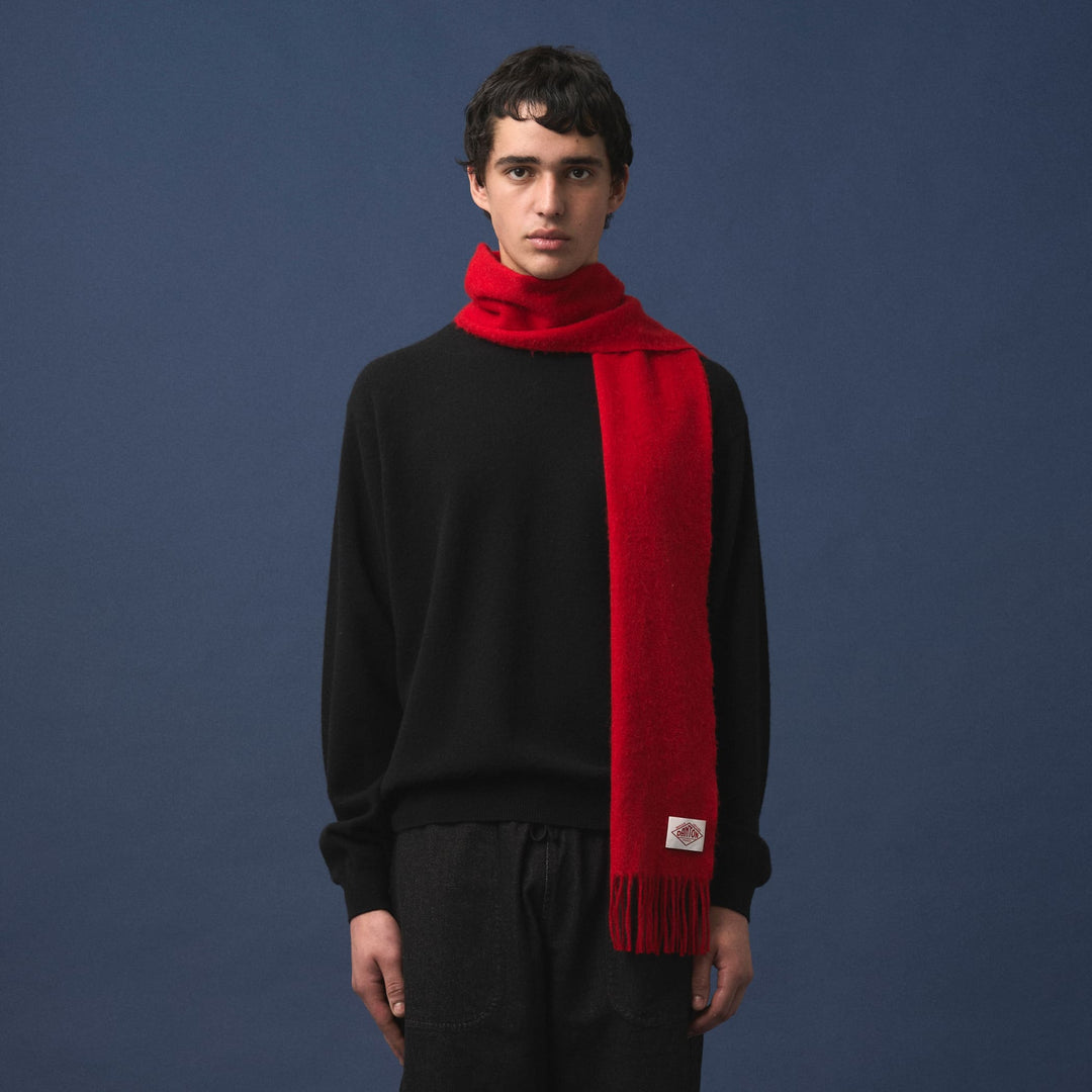 WOOL CASHMERE MUFFLER