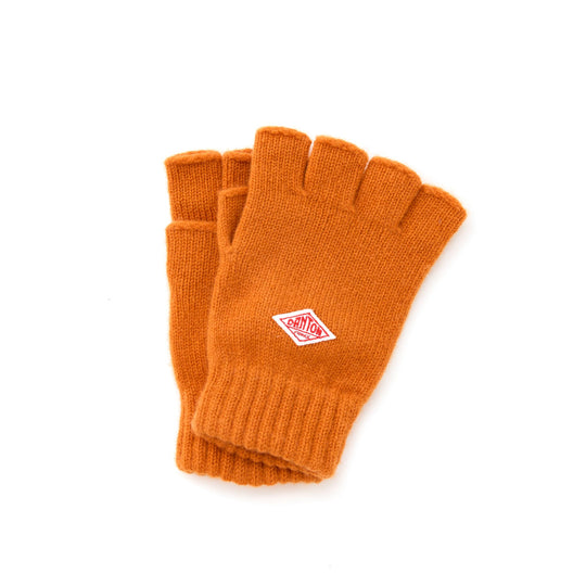 WOOL KNIT FINGERLESS GLOVES
