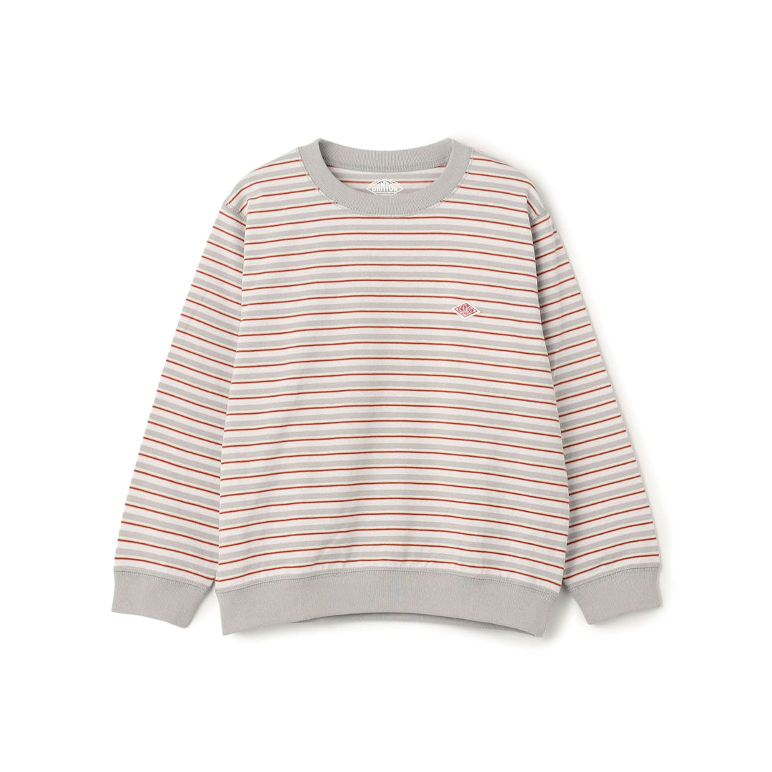 Kids' Long Sleeve Sweat T-shirt Stripe