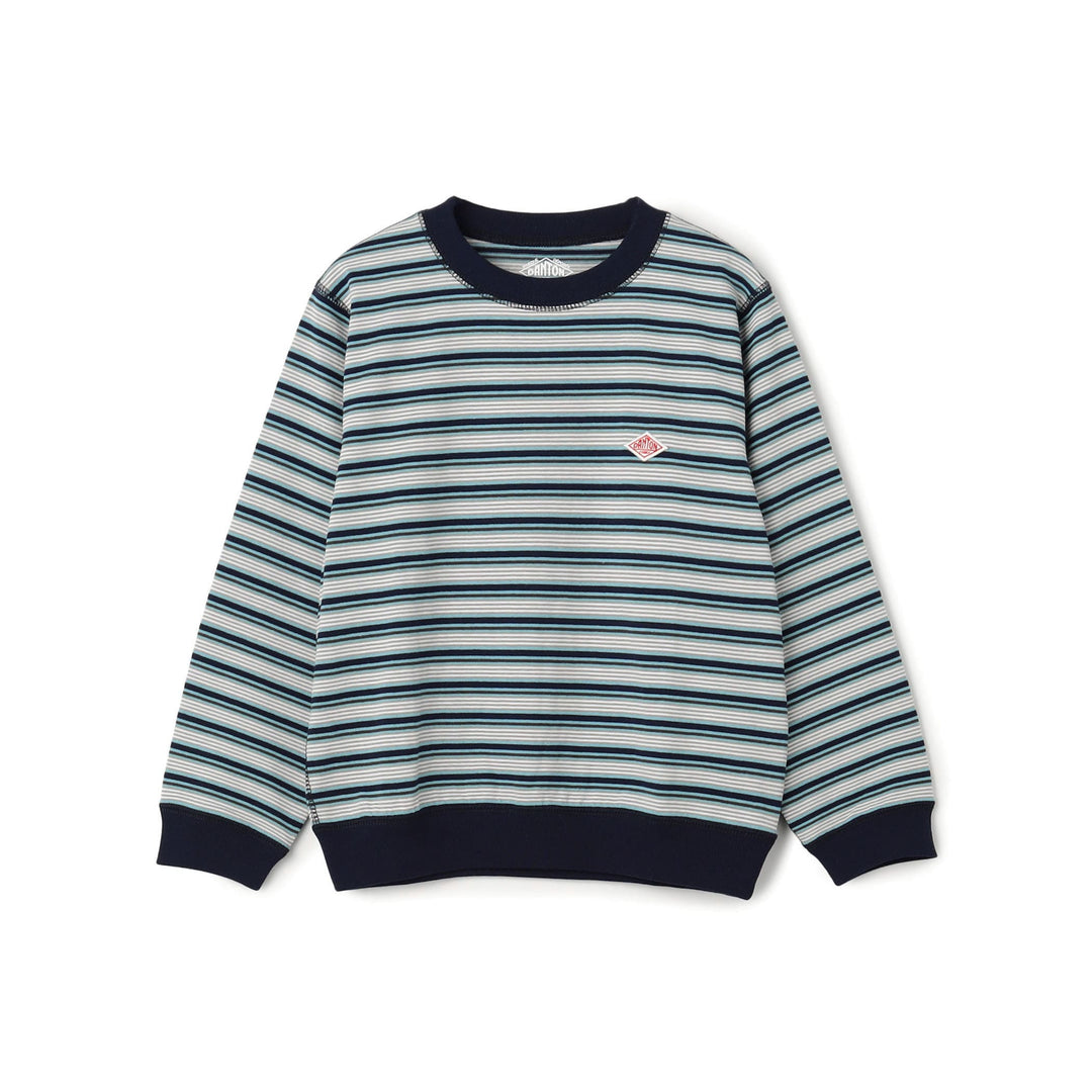 Kids' Long Sleeve Sweat T-shirt Stripe