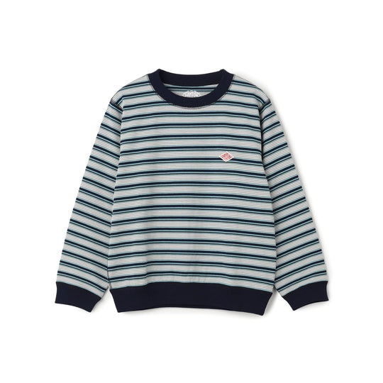 Kids' Long Sleeve Sweat T-shirt Stripe