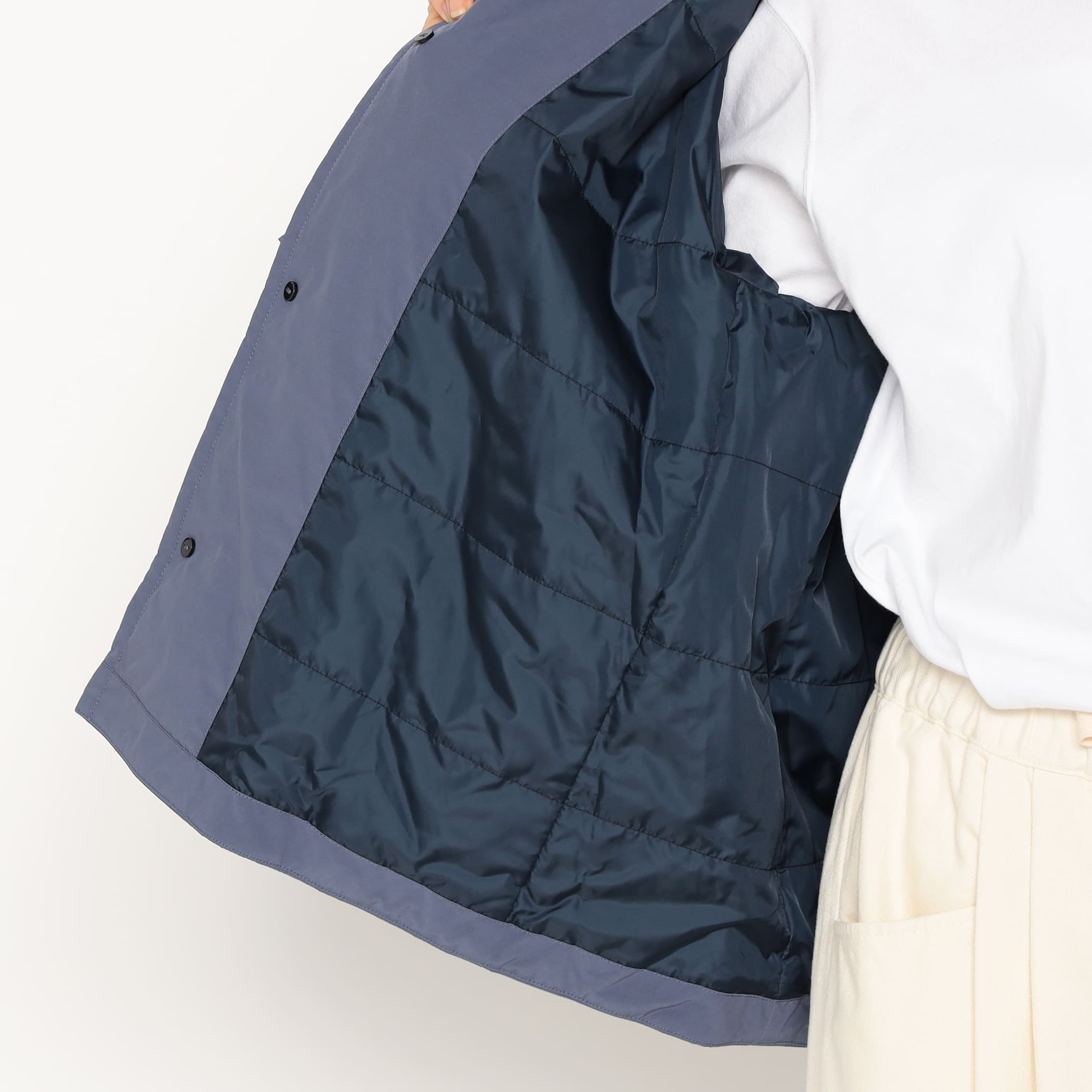 DANTON Women's Insulation Hooded Wide Jacket