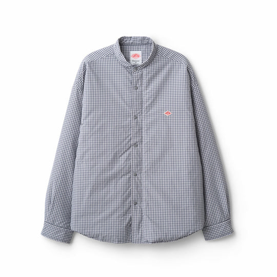 Women's Insulation Stand Collar Shirt Jacket Plaid