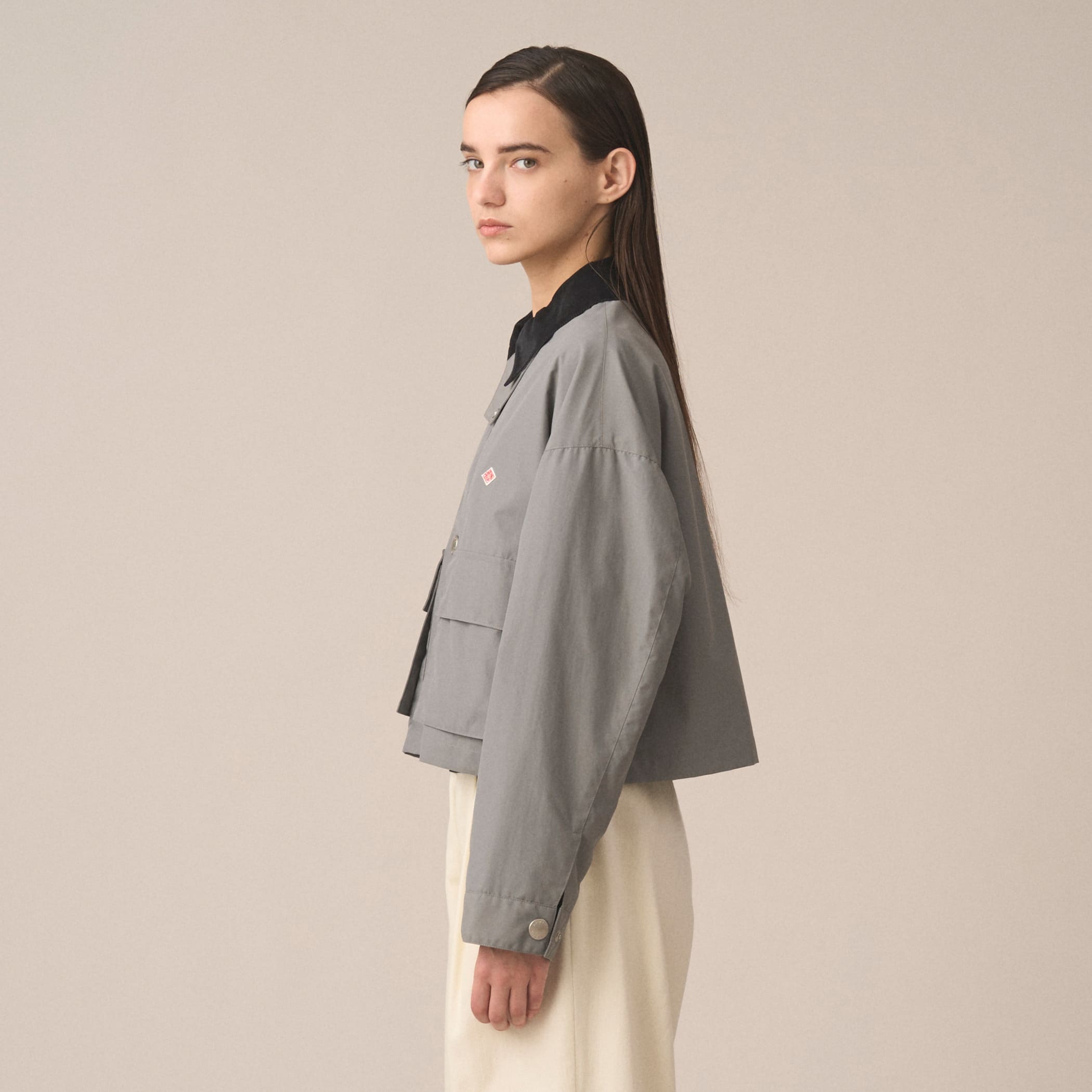 DANTON Women's Nylon Taffeta Short Jacket