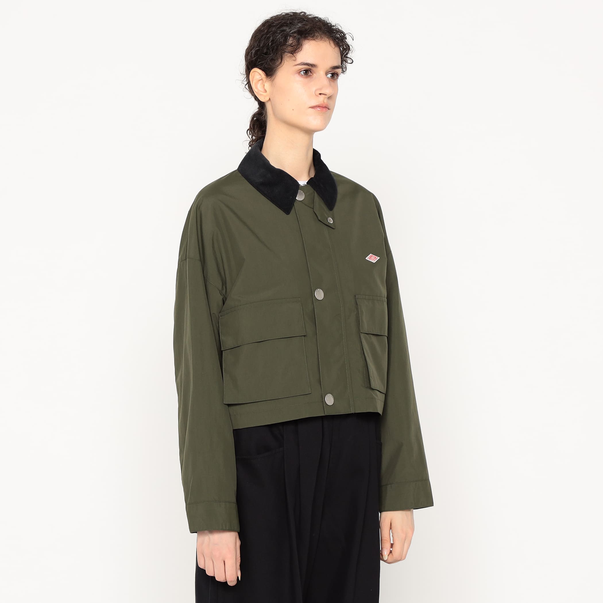 ウェア RETA DYL NYLON JKT DANTON Women's Nylon Taffeta Short Jacket