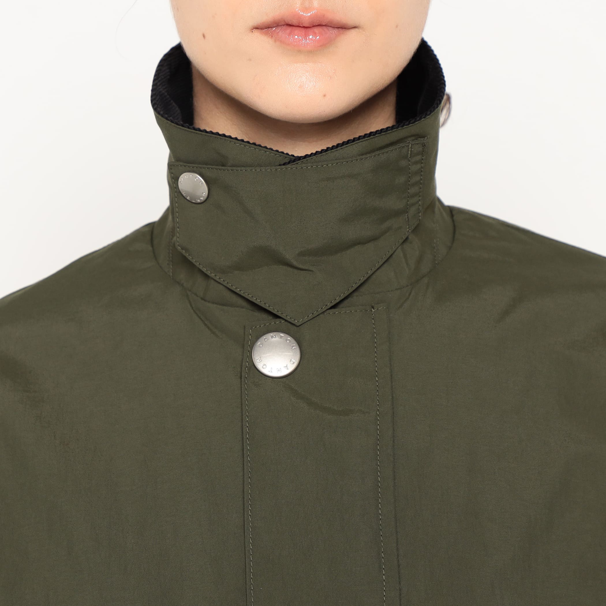 【美品】soyy. N.D.B nylon detaching blouson DANTON Women's Nylon Taffeta Short Jacket