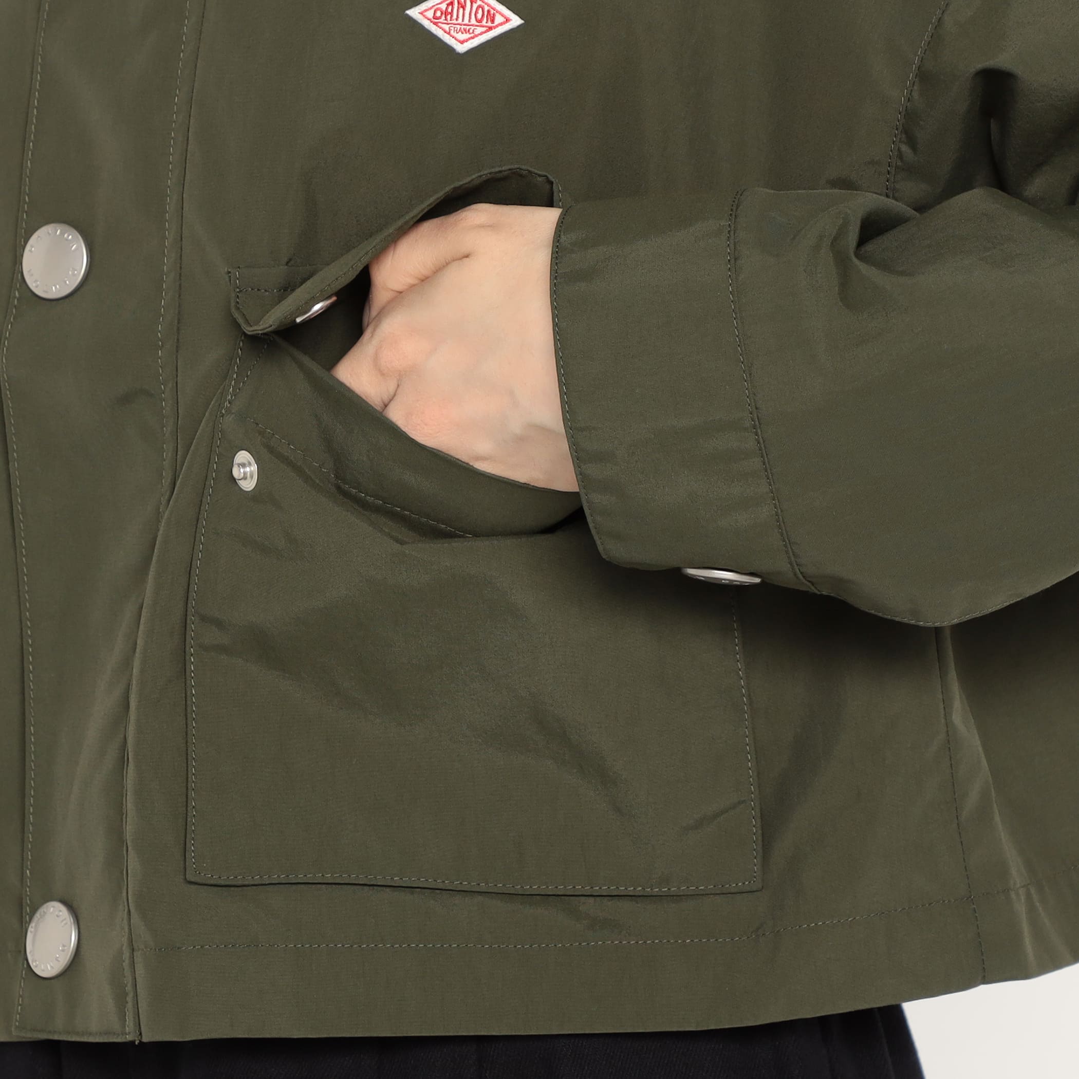 DANTON Women's Nylon Taffeta Short Jacket