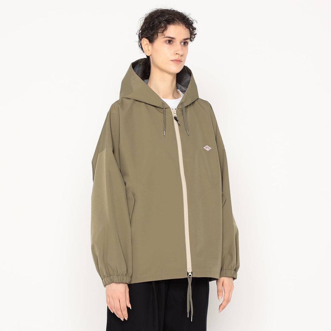 Women's 3-Layer Cloth Hooded Jacket