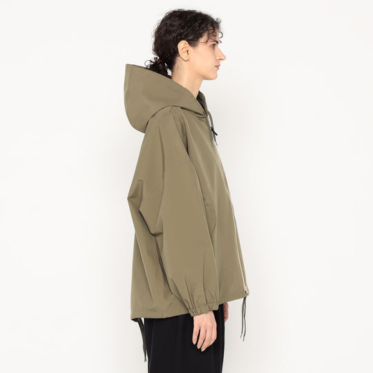 Women's 3-Layer Cloth Hooded Jacket