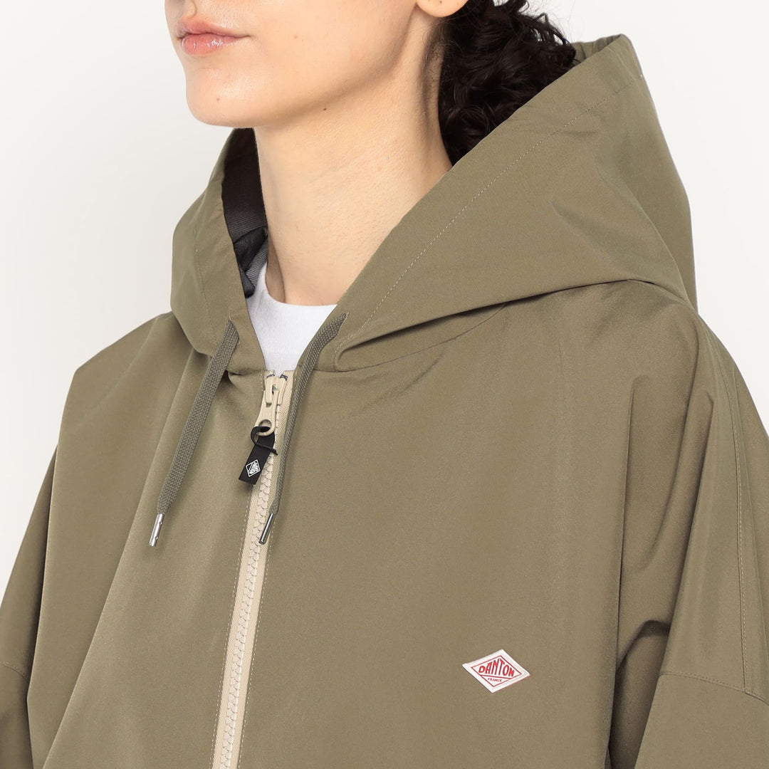 Women's 3-Layer Cloth Hooded Jacket