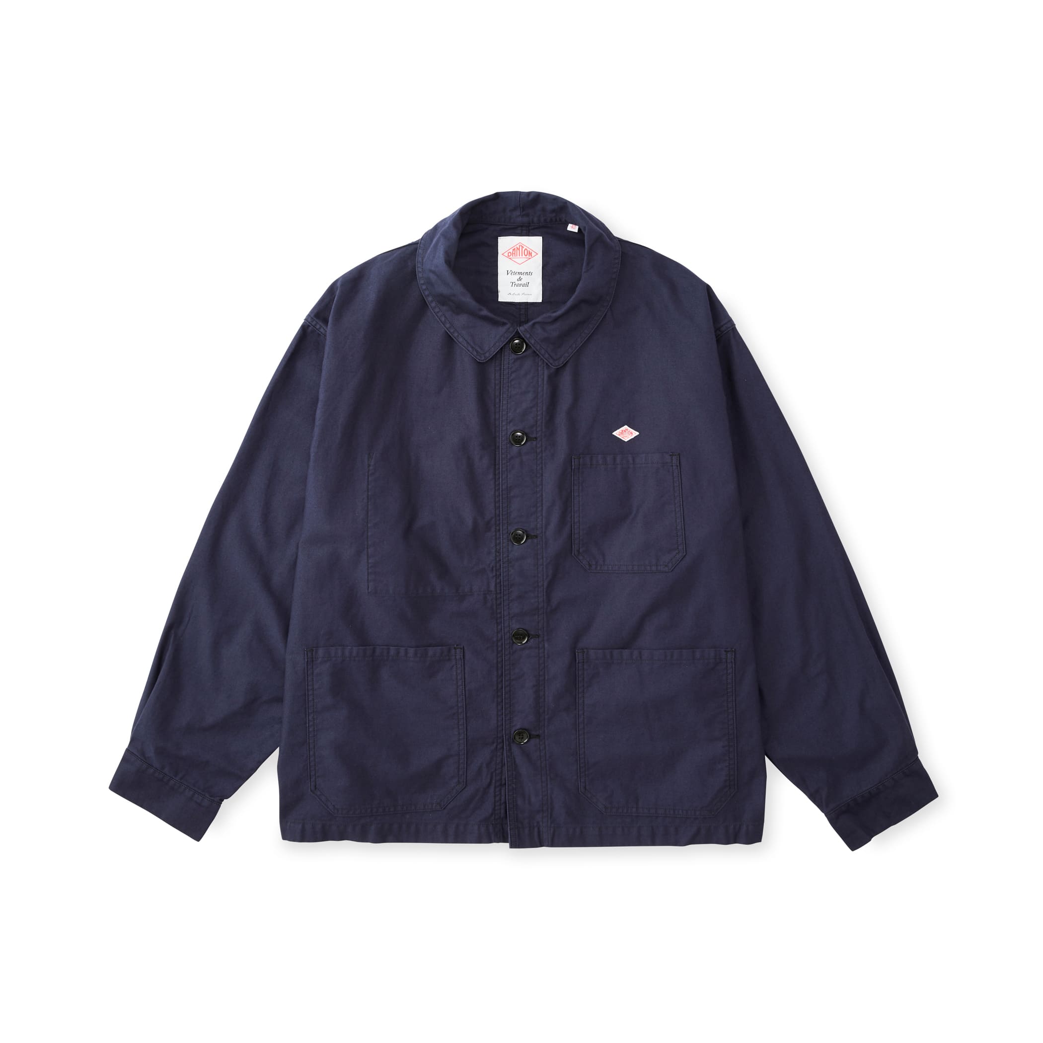 DANTON Women's Moleskin Wide Coverall Jacket