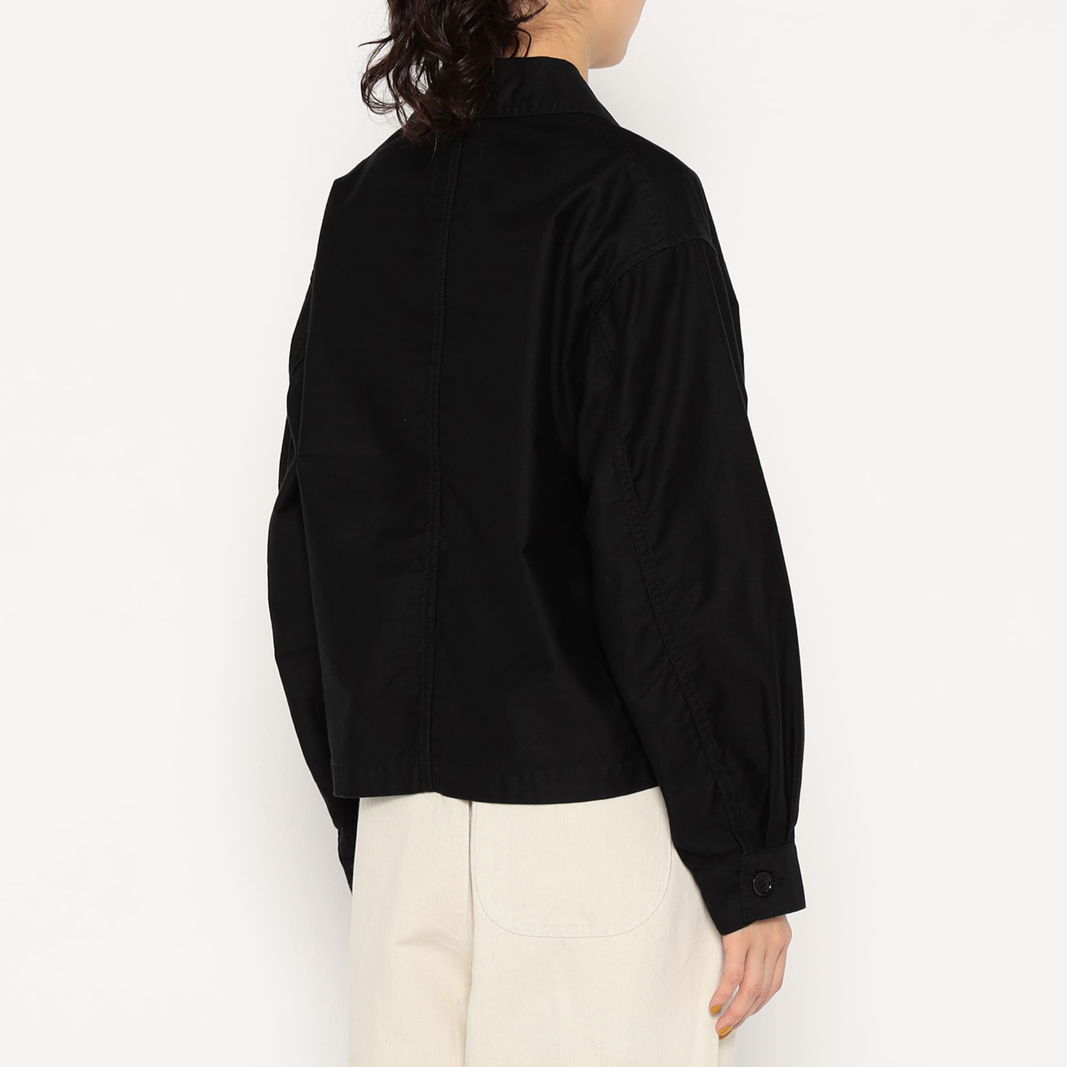 DANTON Women's Moleskin Wide Coverall Jacket