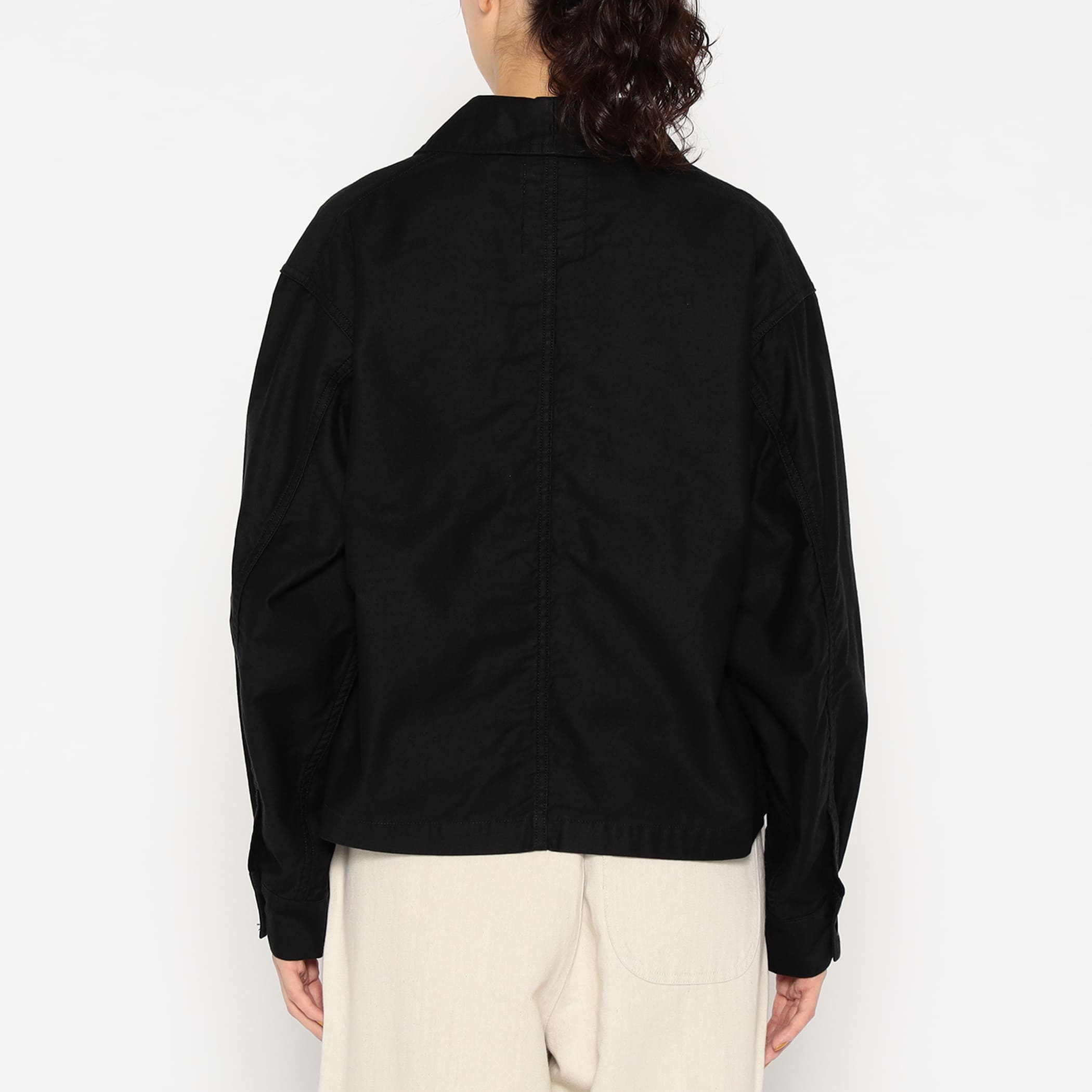 DANTON Women's Moleskin Wide Coverall Jacket