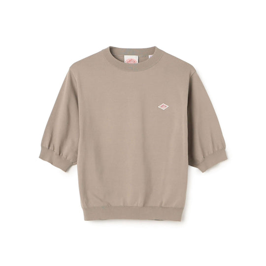 Women's Jersey Knit Half Sleeve Crew Neck Pullover