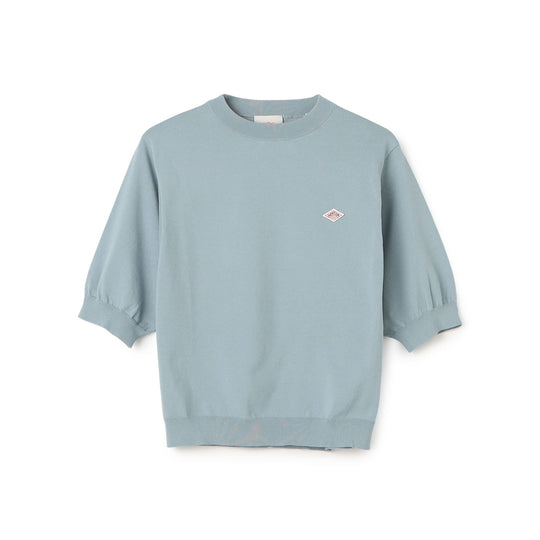 Women's Jersey Knit Half Sleeve Crew Neck Pullover