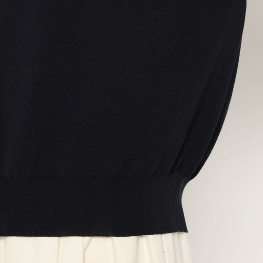 Women's Jersey Knit Crew Neck Cardigan