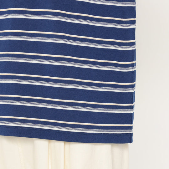 Women's Short Sleeve Pocket T-shirt Stripe