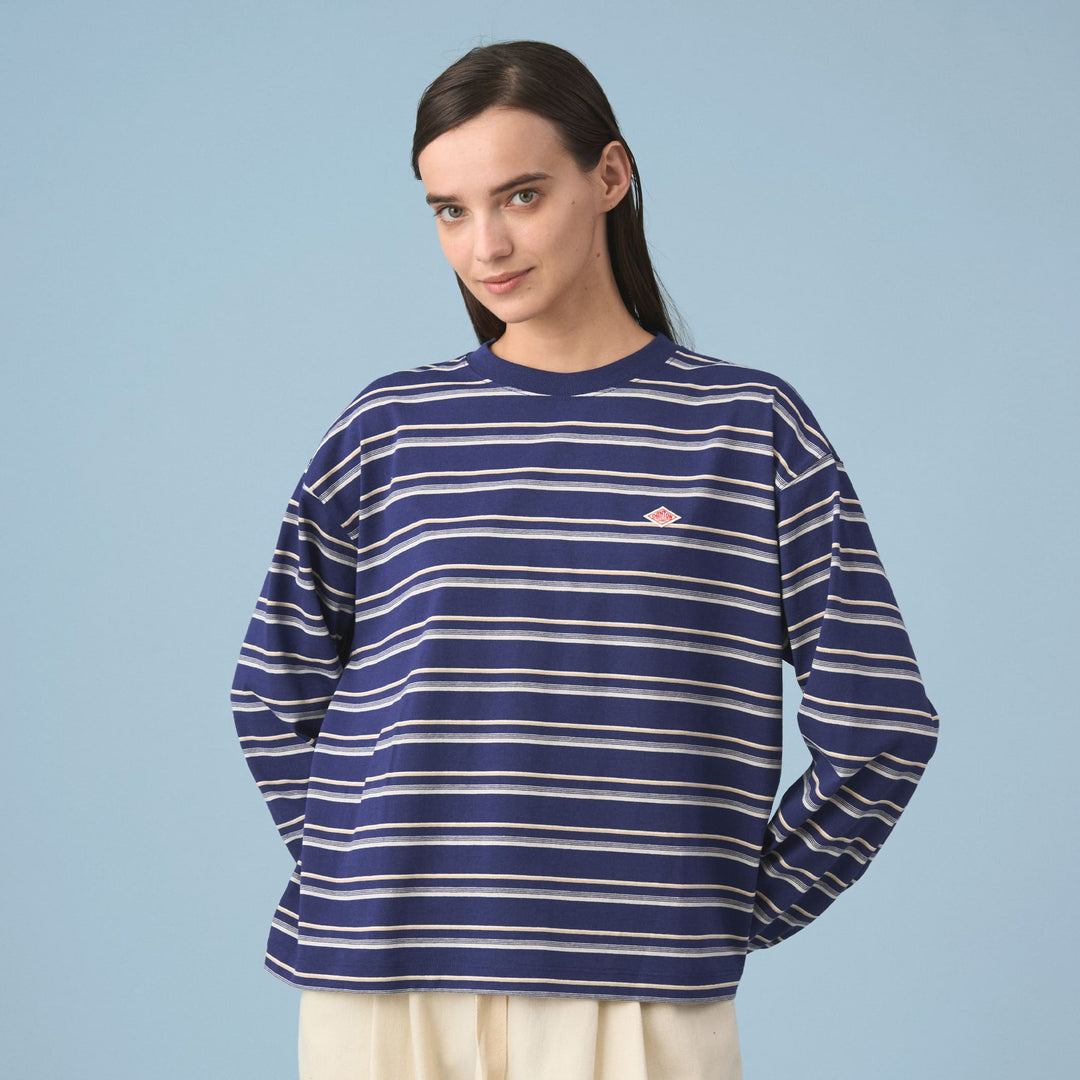 Women's Long Sleeve T-shirt Stripe