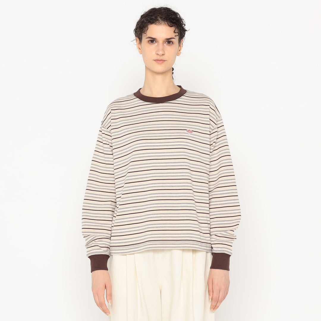 Women's Long Sleeve T-shirt Stripe