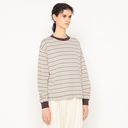 Women's Long Sleeve T-shirt Stripe