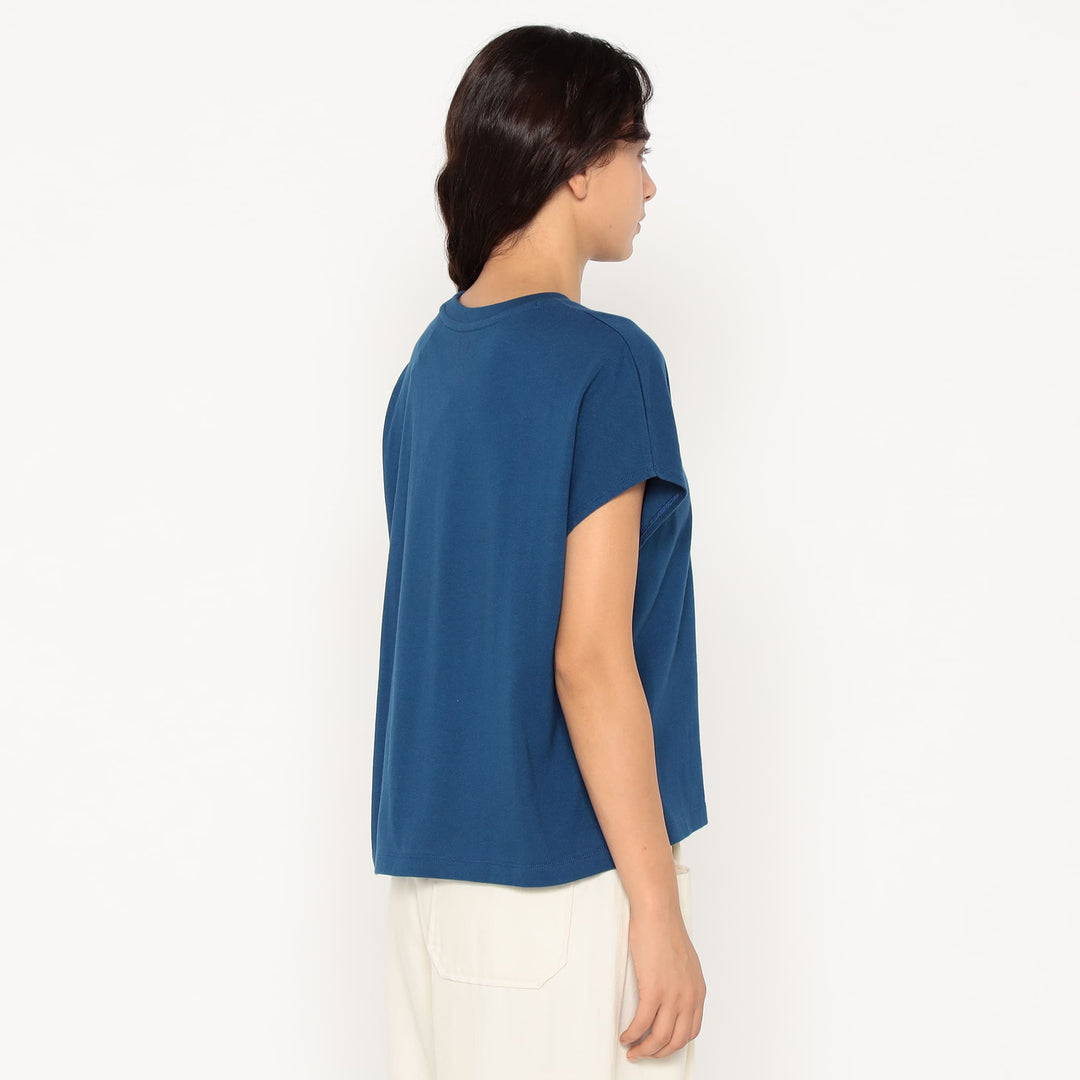 Women's Cotton Jersey Dolman Short T-shirt