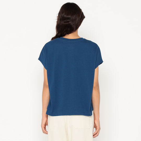 Women's Cotton Jersey Dolman Short T-shirt