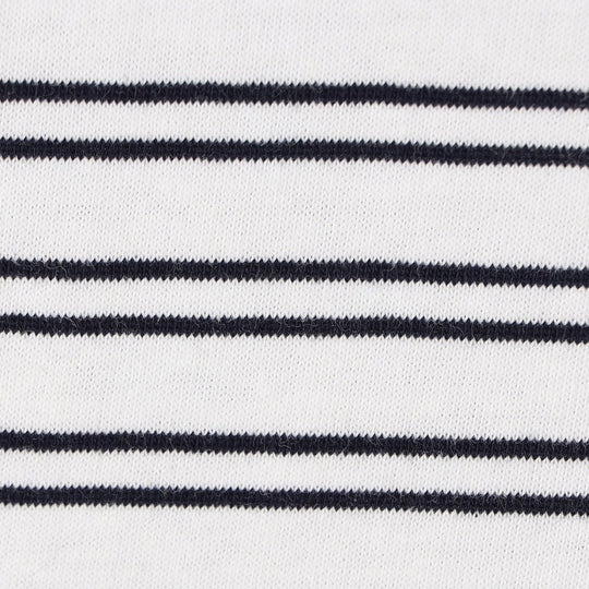 Women's Cotton Jersey Dolman Short T-shirt Stripe