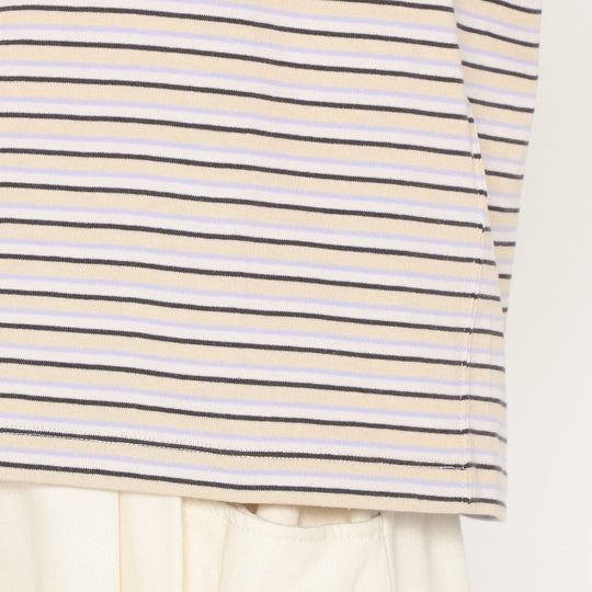 Women's Cotton Jersey Short T-shirt Stripe