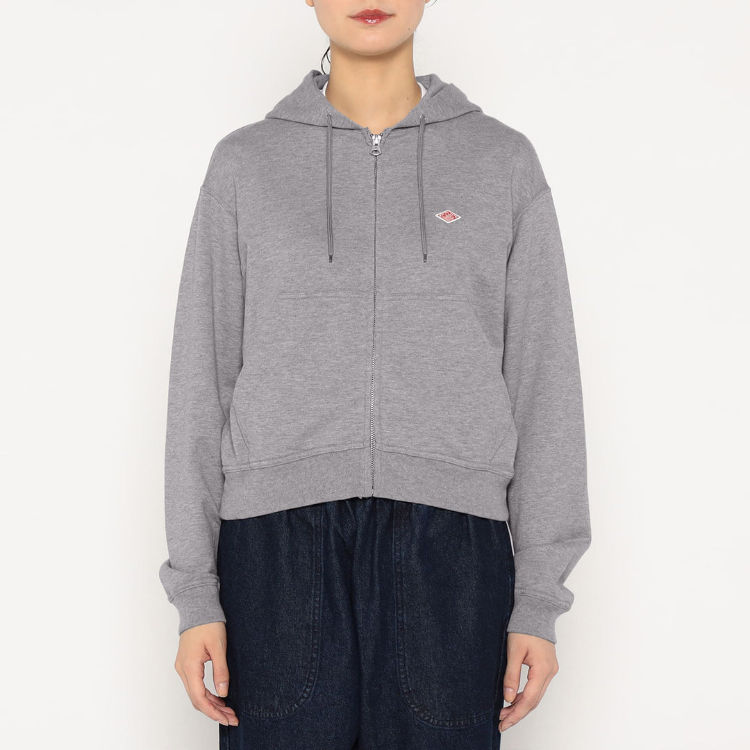 Women's Cotton Terry Zip Hoodie