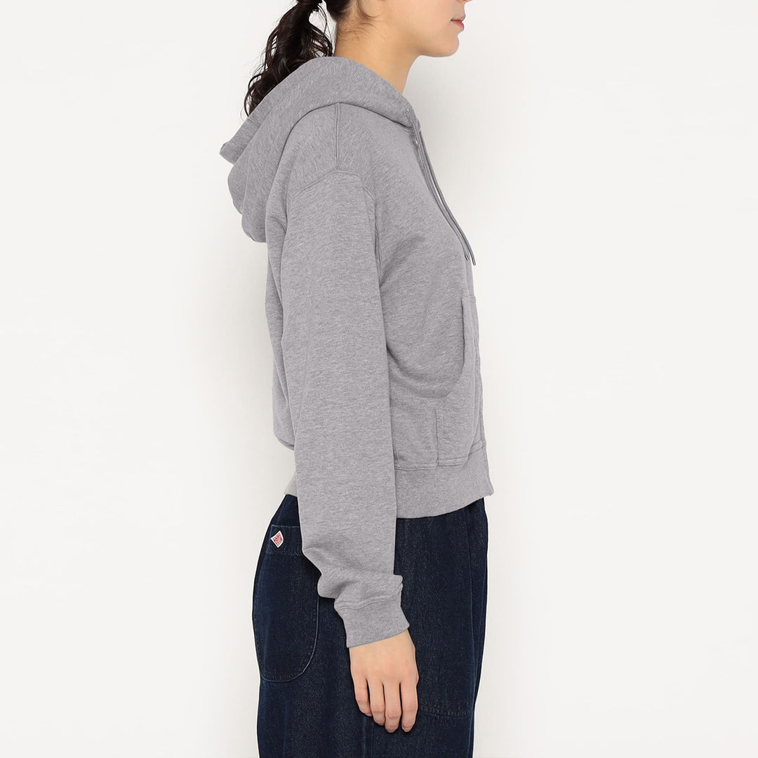 Women's Cotton Terry Zip Hoodie