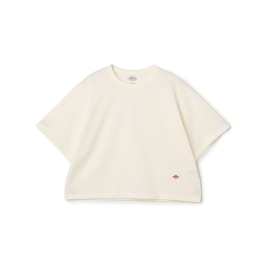 Store-Exclusive Women's Cotton Jersey Short Length T-shirt