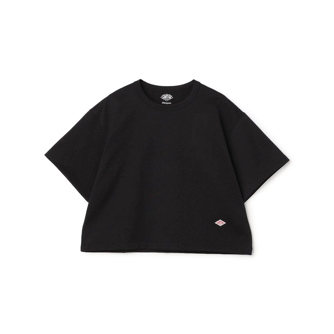 Store-Exclusive Women's Cotton Jersey Short Length T-shirt