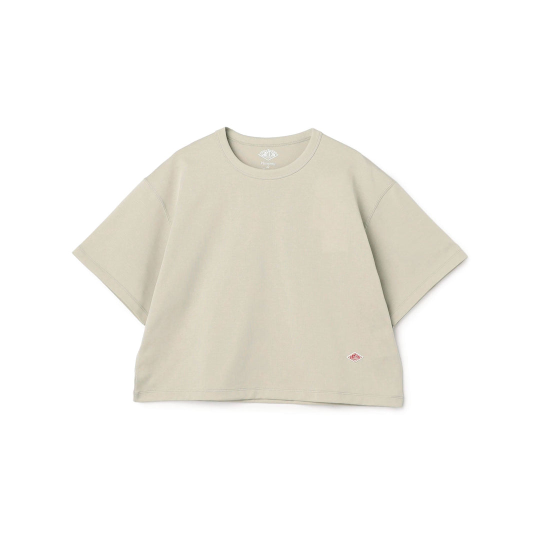 Store-Exclusive Women's Cotton Jersey Short Length T-shirt
