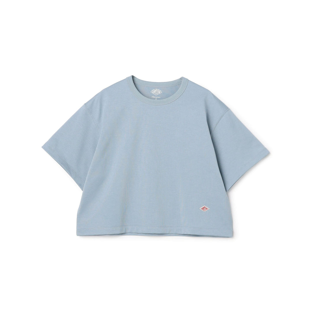 Store-Exclusive Women's Cotton Jersey Short Length T-shirt