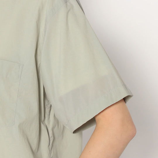 Women's Typewriter Short Sleeve Button-Down Shirt