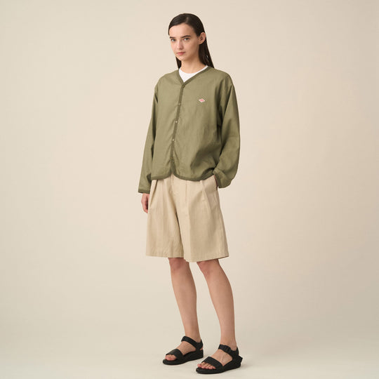 Women's Linen Polyester Cloth Shirt Cardigan