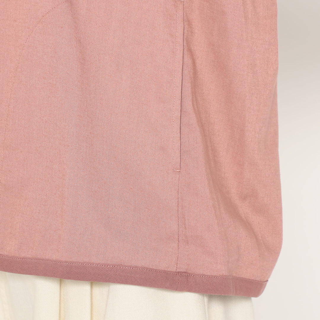 Women's Linen Polyester Cloth Shirt Cardigan