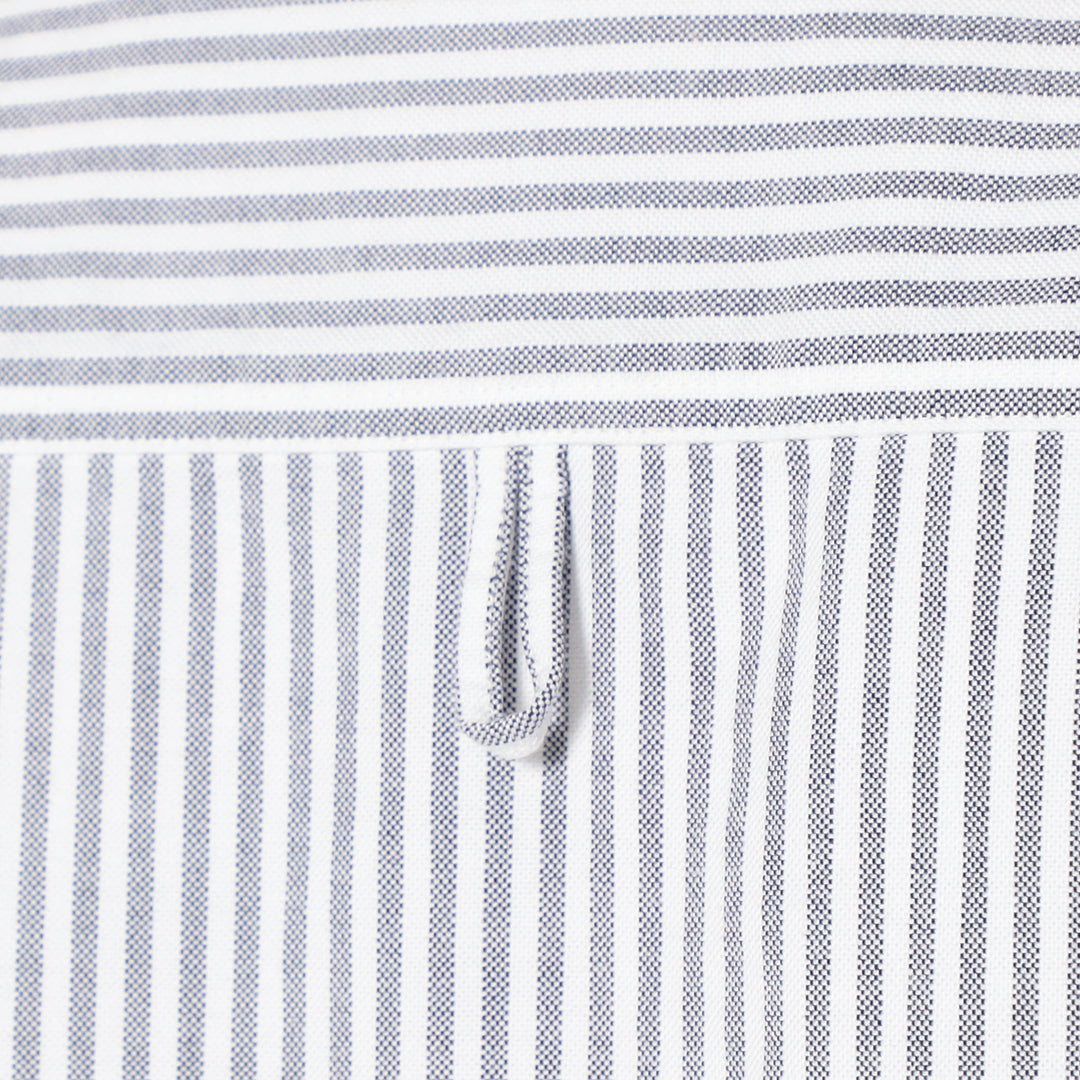 Women's Oxford Band Collar Shirt Pattern