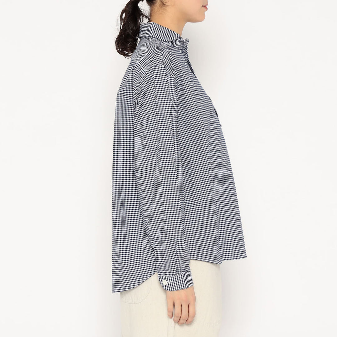 Women's Oxford Round Collar Pullover Shirt Pattern