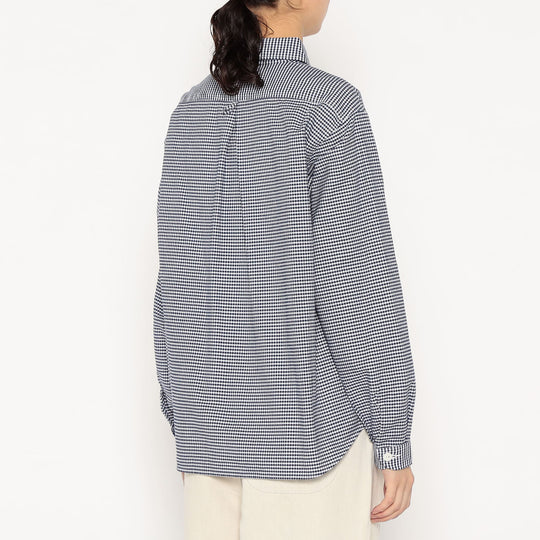 Women's Oxford Round Collar Pullover Shirt Pattern