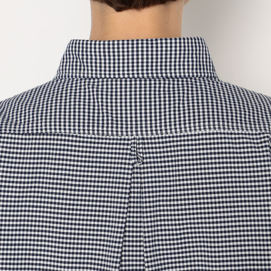 Women's Oxford Round Collar Short Sleeve Pullover Shirt Pattern