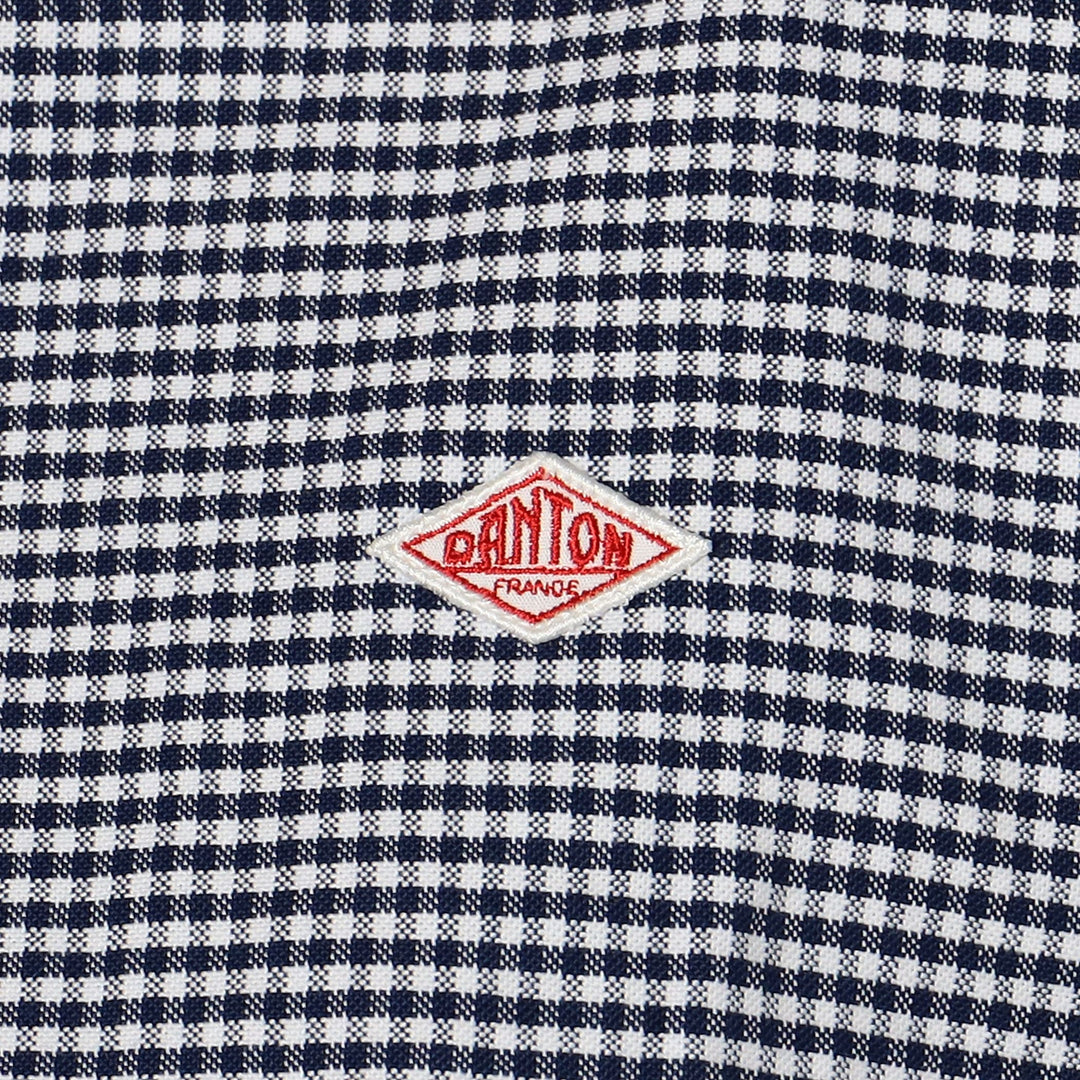 Women's Oxford Round Collar Short Sleeve Pullover Shirt Pattern