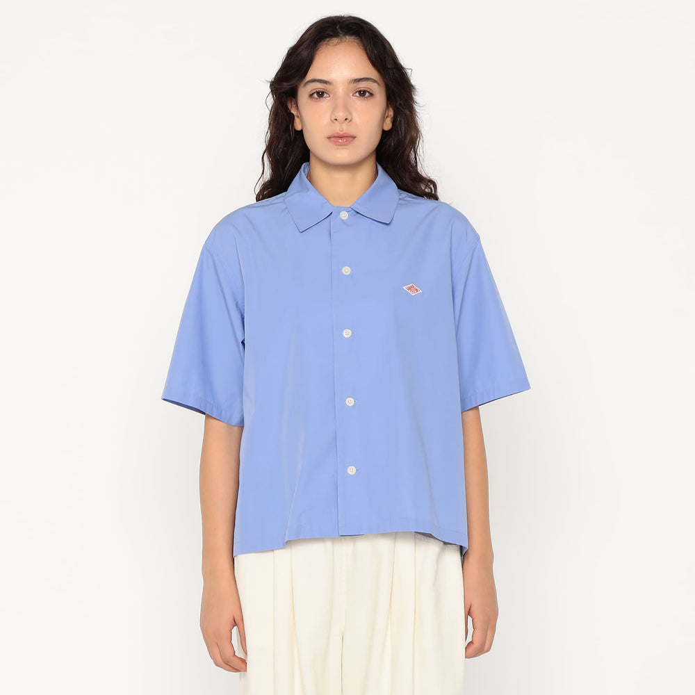 Women's Cotton Poplin Half Sleeve Shirt