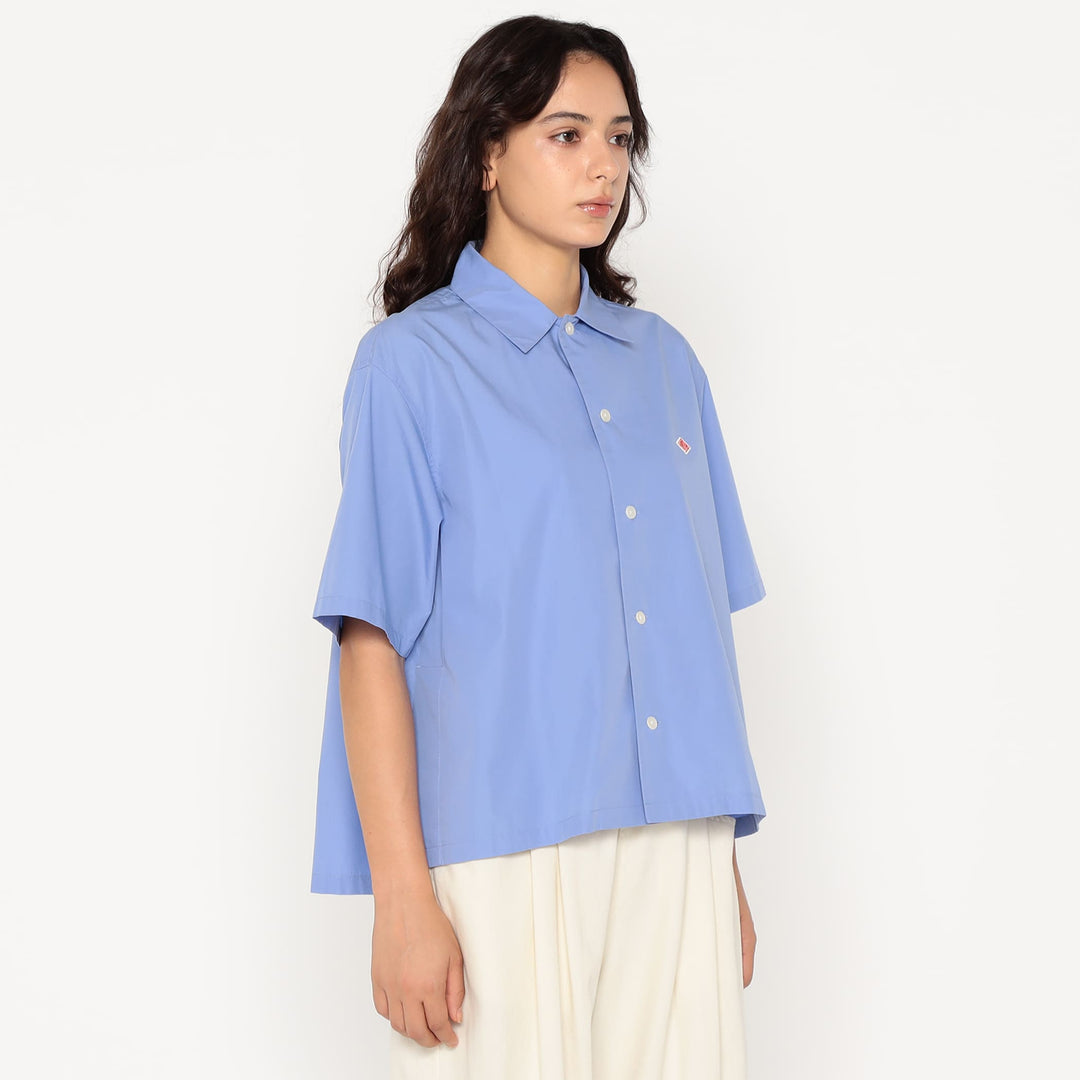 Women's Cotton Poplin Half Sleeve Shirt