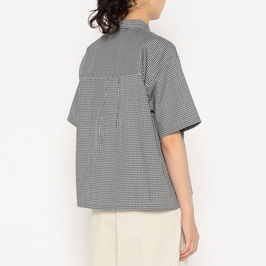 Women's Oxford Short Sleeve Button-Down Shirt
